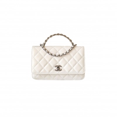 CHANEL MASTER WATER DRILL HANDLE ACCORDION BAG (19.3*12*3.5cm) 
